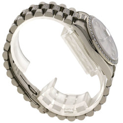 Rolex 68289G Datejust Bezel Belt Center Diamond Manufacturer Complete Watch K18 White Gold K18WG Boys ROLEX