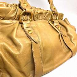 Miu Miu Miu Vitello Luxe Leather 2WAY Bag Handbag Shoulder Ladies