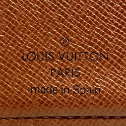 Louis Vuitton Monogram Portefeuil Viennois M61674 Clasp Bifold Wallet Women's