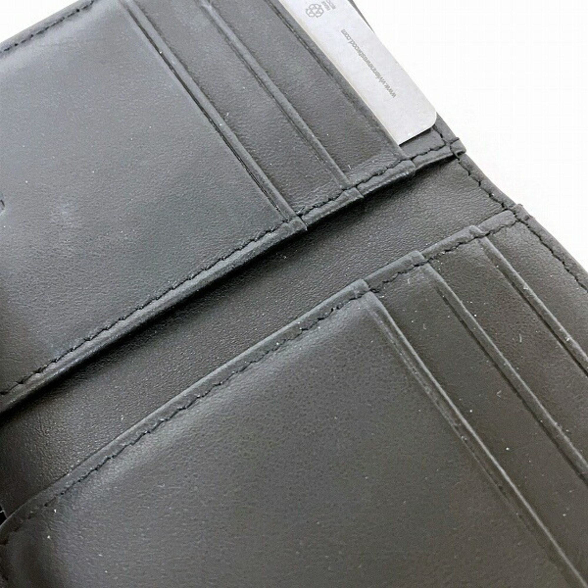 Vivienne Westwood Saffiano Small Frame Wallet 51010018-L001N Tri-fold for Women