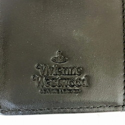 Vivienne Westwood Saffiano Small Frame Wallet 51010018-L001N Tri-fold for Women
