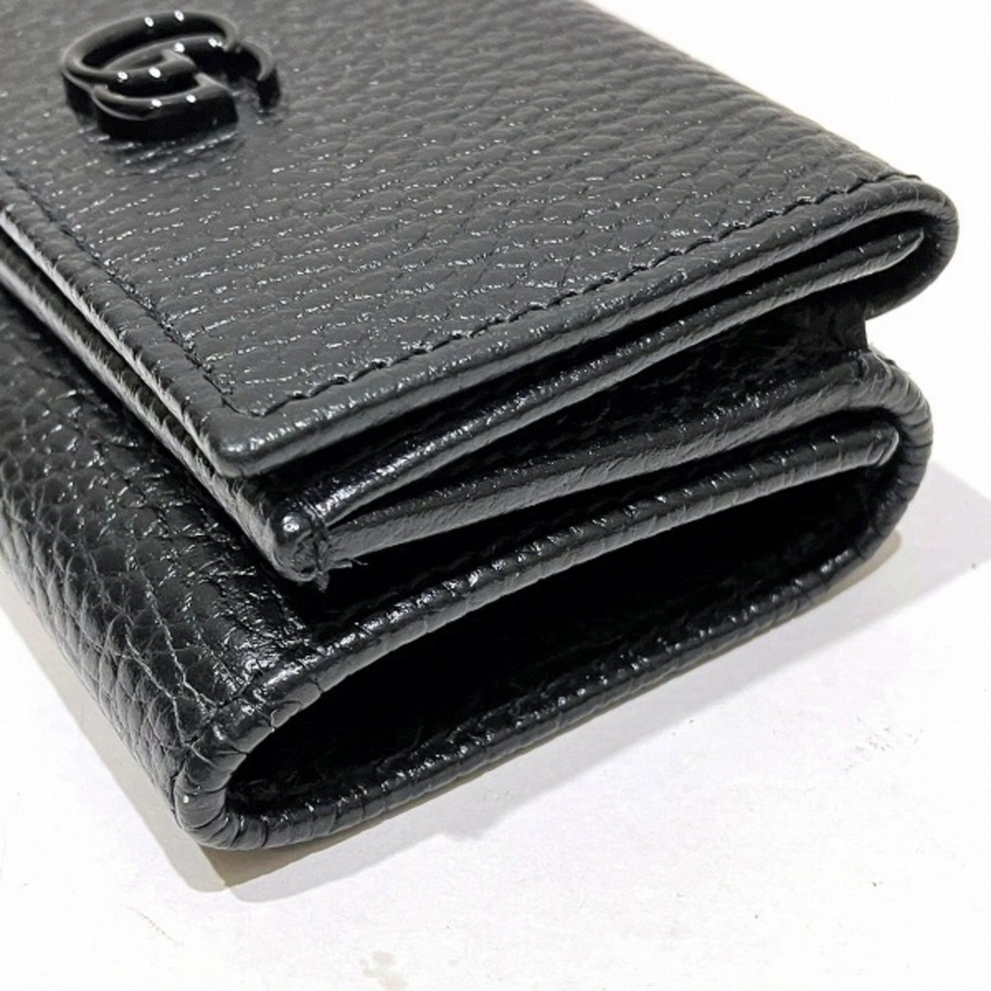 GUCCI Double G Wallet 735212 17WEF 1000 Trifold Ladies