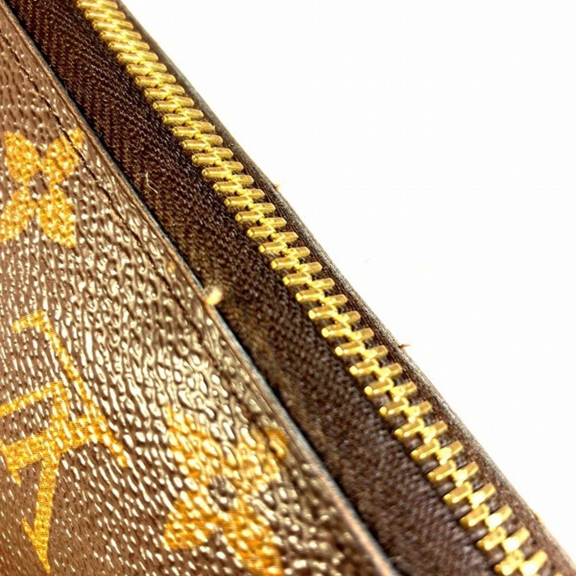 Louis Vuitton Monogram Zippy Wallet M42616 Long Men's Women's