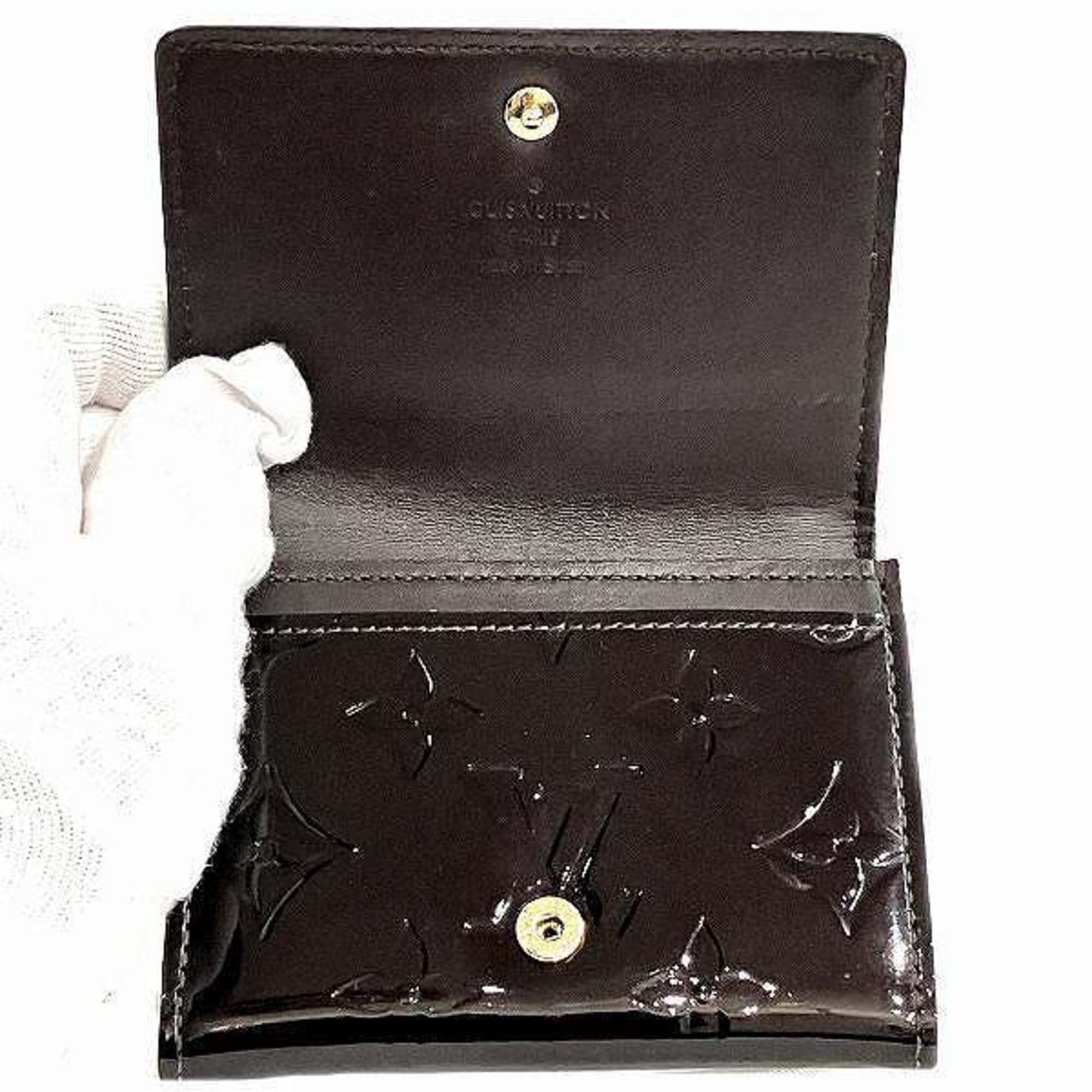 Louis Vuitton Vernis Envelope Carte de Visite M91409 Business Card Holder Holder/Card Case Men's Women's Accessories