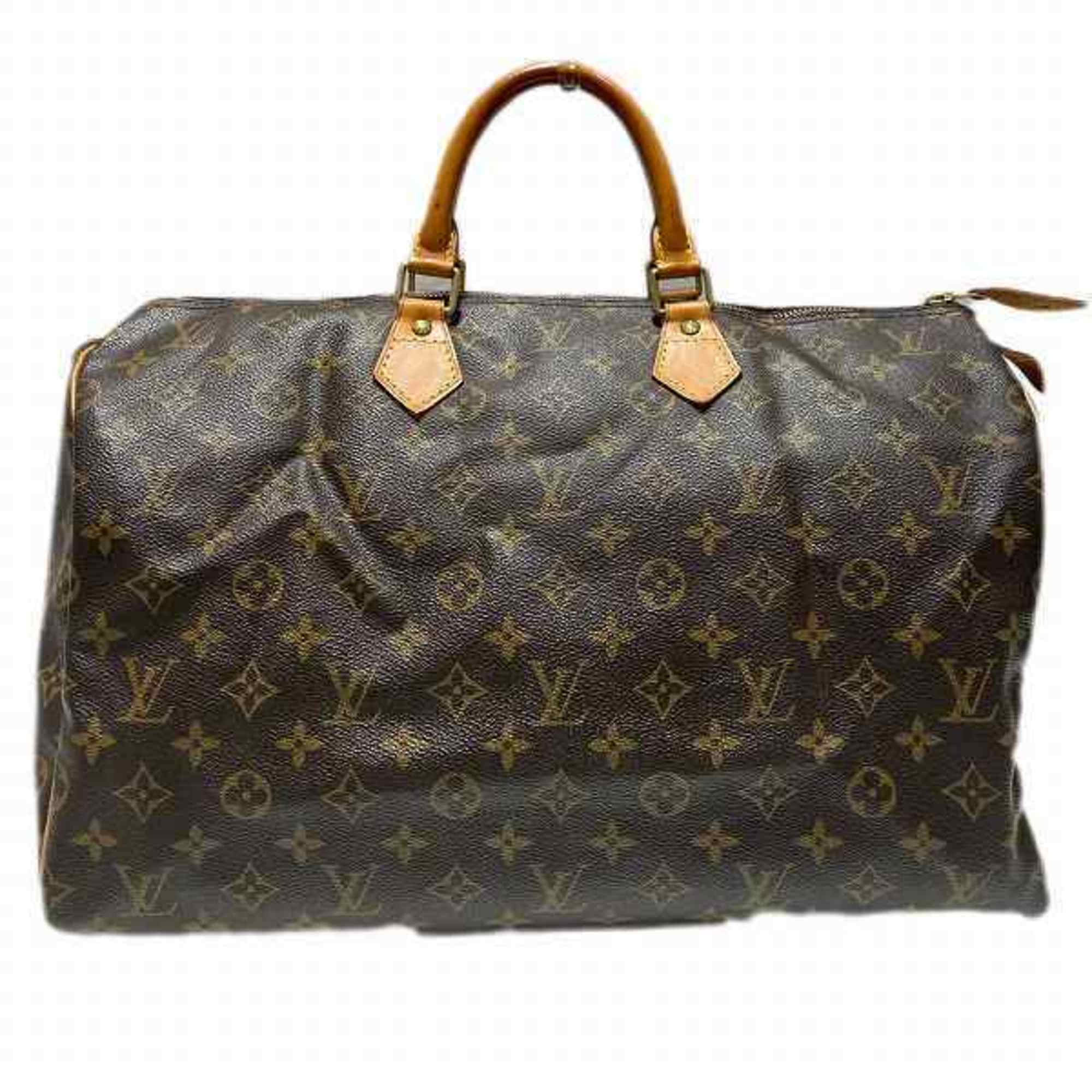 Louis Vuitton Monogram Speedy 40 M41522 Bag Boston Men Women