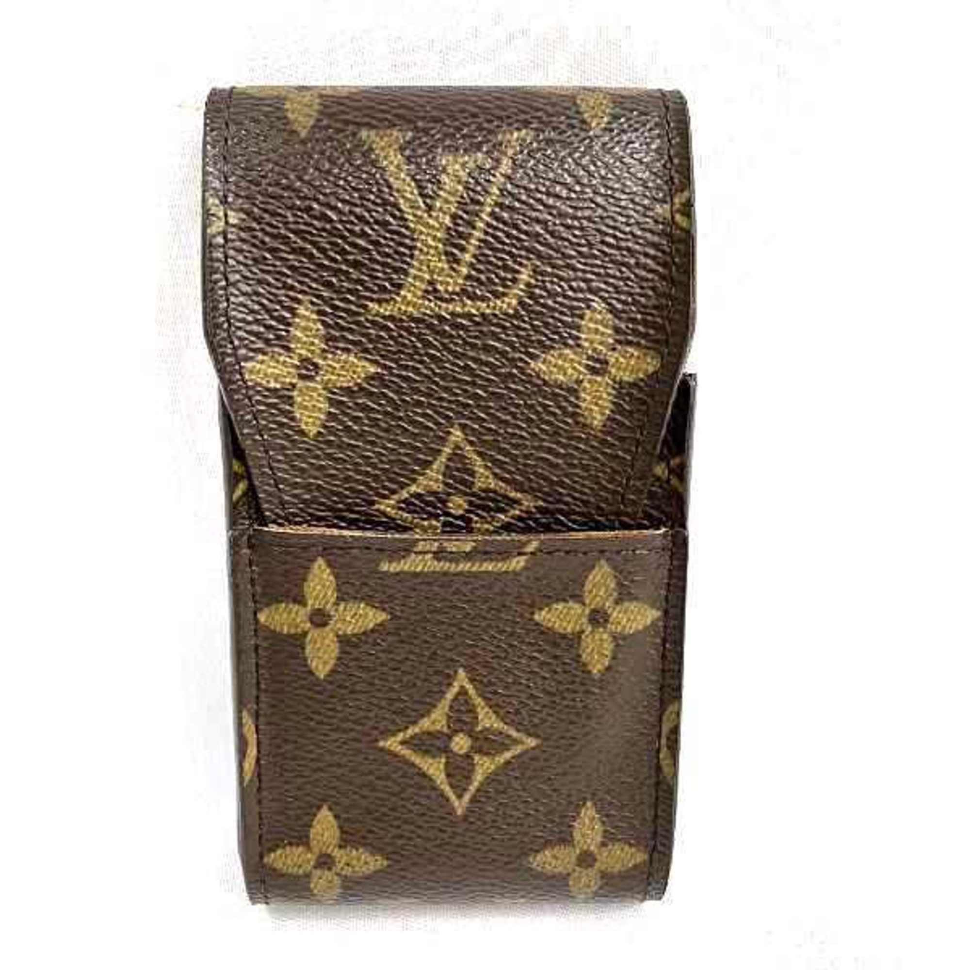 Louis Vuitton Monogram Etuy Cigarette M63024 Brand Accessories Case Men's Women's