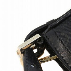 Celine CELINE C macadam pattern black one shoulder bag handbag ladies