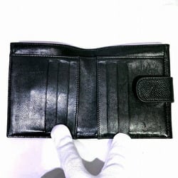 CHANEL Cocomark caviar skin bifold wallet ladies