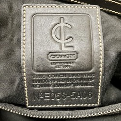 Coach COACH 5A06 Black Leather Bag Shoulder Men's