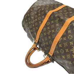 Louis Vuitton Monogram Keepall 55 M41424 Bag Boston Men Women