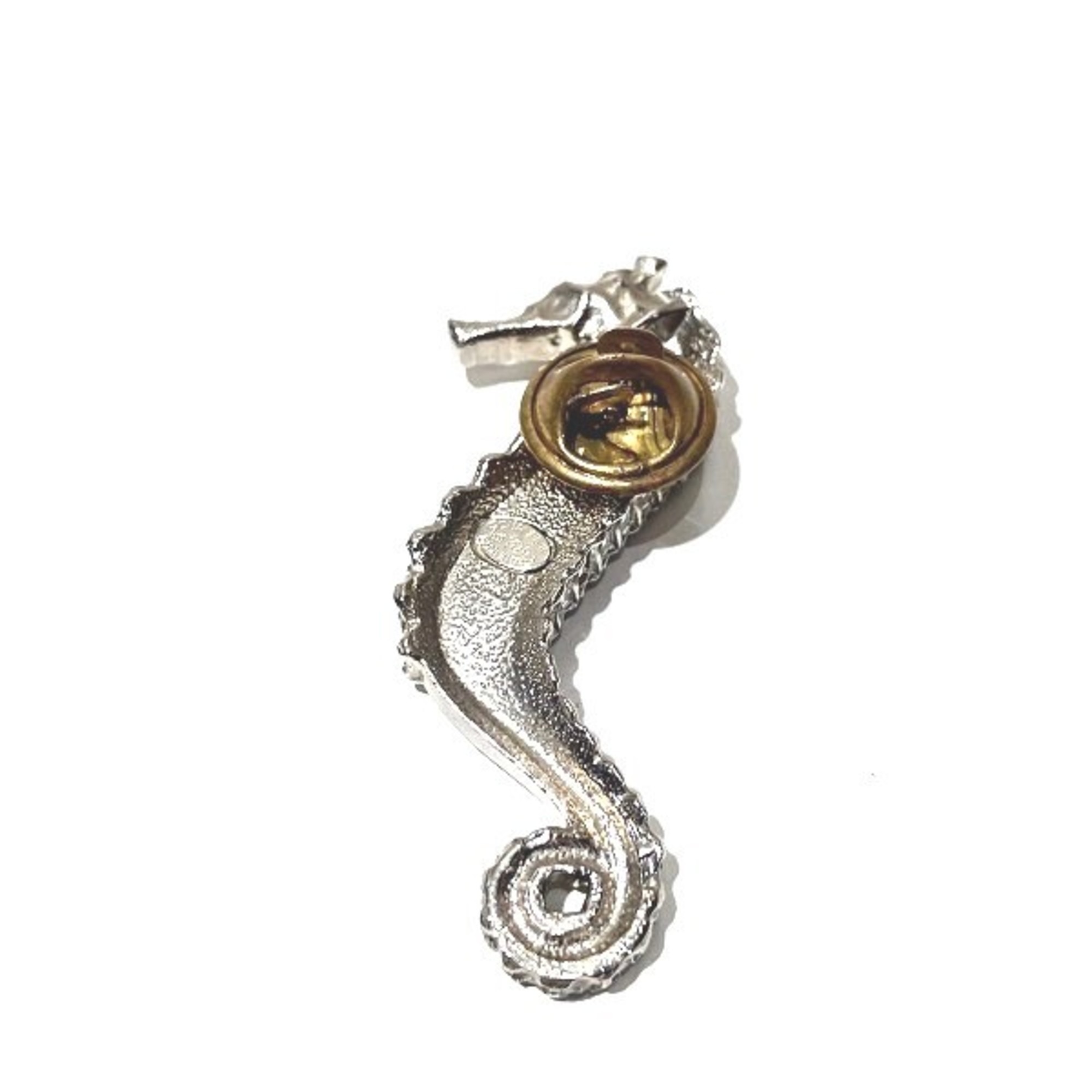 CHANEL Seahorse Light Stone Brand Accessories Brooch Women's