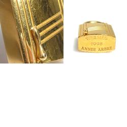 Hermes Padlock 1998 ANNEE ARBRE Metal Gold Unisex