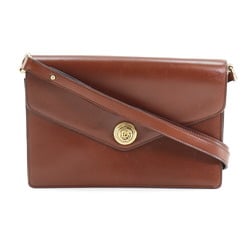 Christian Dior Shoulder Bag Leather A5 Flap Women's I120824010
