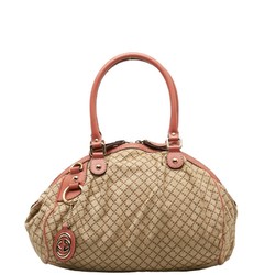 Gucci Diamante Sookie Handbag Shoulder Bag 2WAY 223974 Beige Pink Canvas Leather Ladies GUCCI