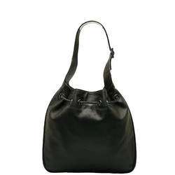 Gucci shoulder bag 001 4030 black leather ladies GUCCI