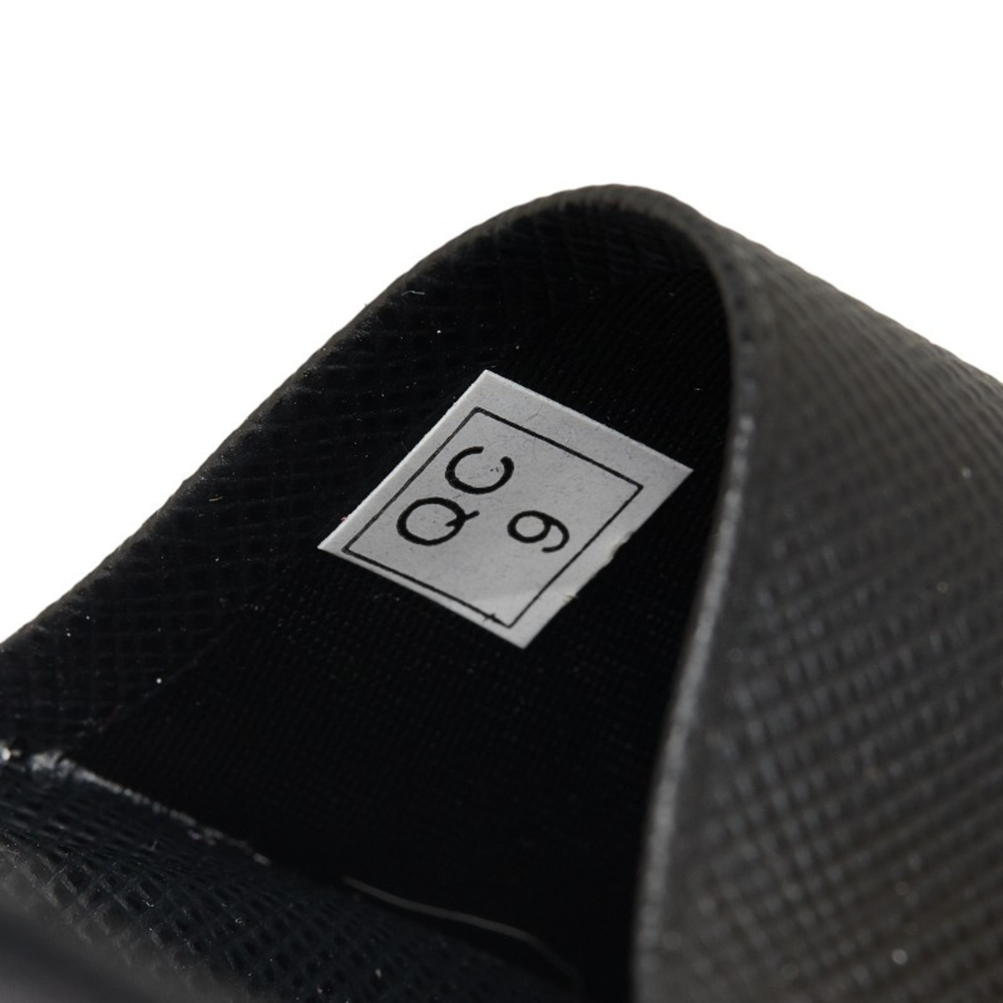Prada Saffiano 6-series key case 1PG222 black leather ladies PRADA
