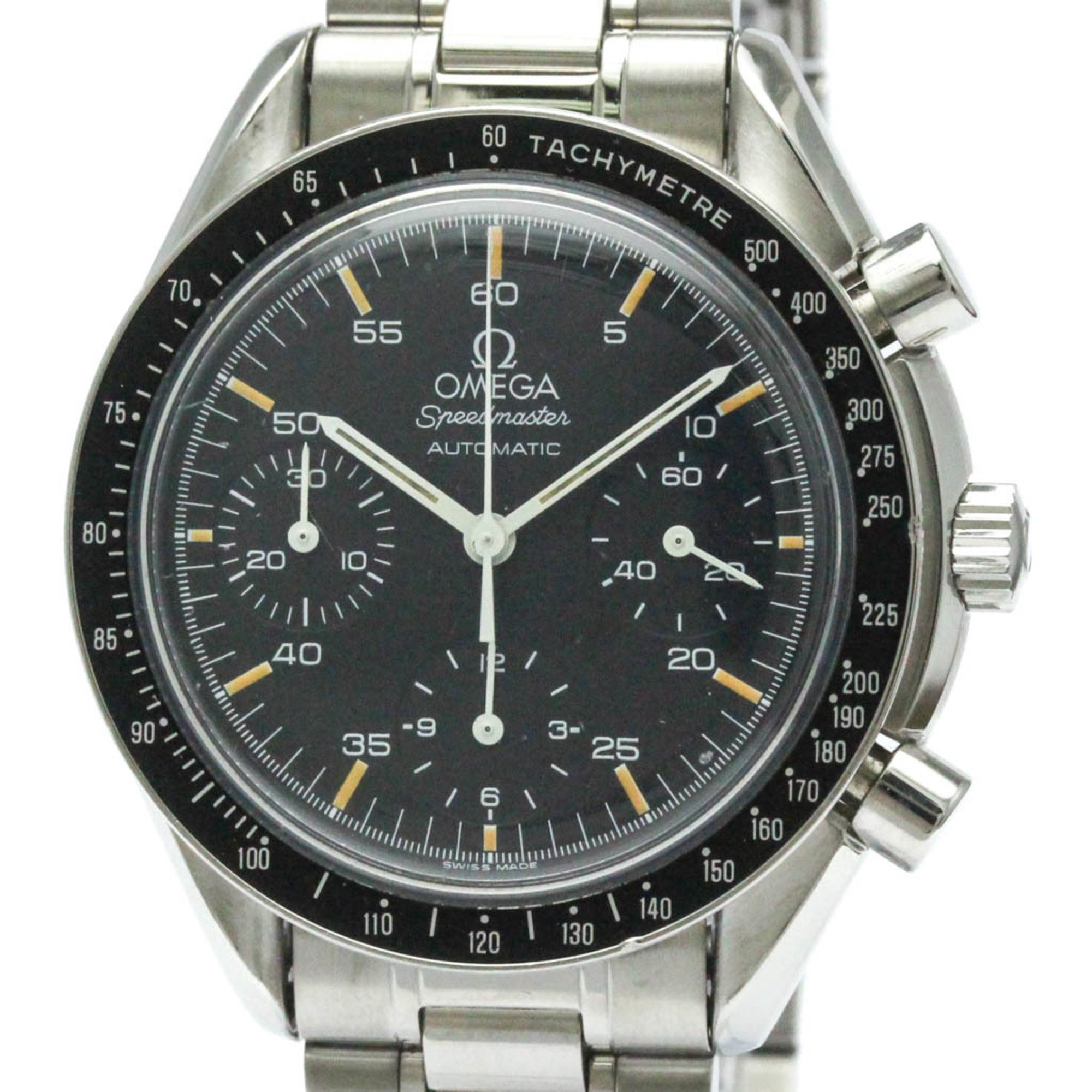 Polished OMEGA Speedmaster Automatic Steel Mens Watch 3510.50 BF553714