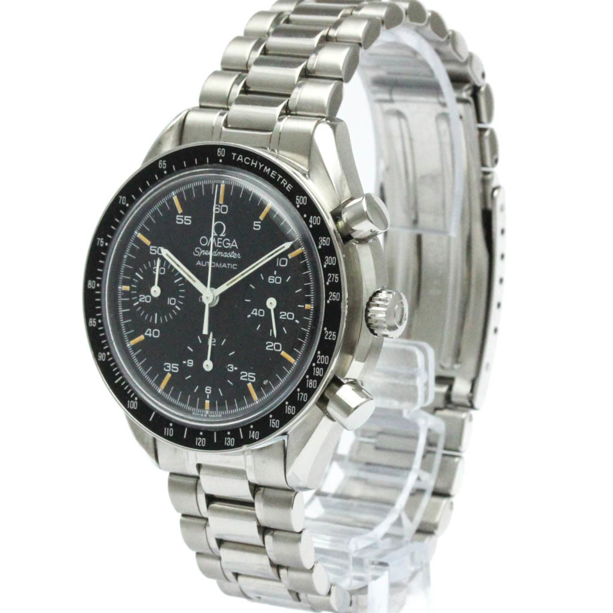 Polished OMEGA Speedmaster Automatic Steel Mens Watch 3510.50 BF553714