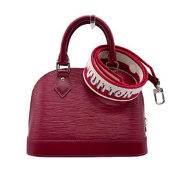 Louis Vuitton LOUIS VUITTON Handbag Shoulder Bag Epi Alma BB Leather Raspberry Women's M20610