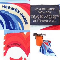 Hermes HERMES Scarf Muffler Twilly Silk Multicolor Women's