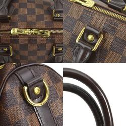 LOUIS VUITTON Handbag Shoulder Bag Damier Speedy Bandouliere 25 Canvas Brown Women's N41368