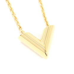Louis Vuitton Necklace Essential V Women's Gold LV Top Chain M61083 LOUIS VUITTON T4989-r