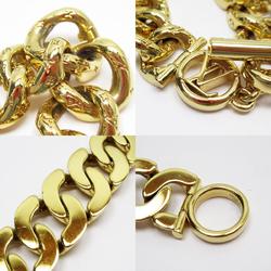 LOUIS VUITTON Bracelet 2D Metal Gold Unisex M00377