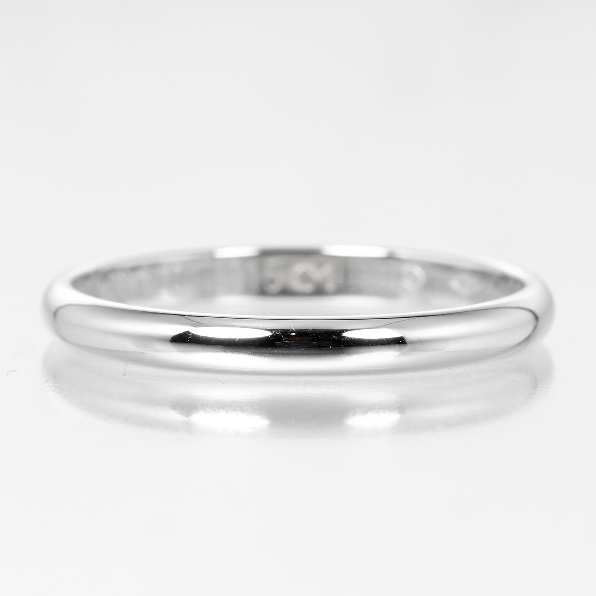 Cartier 1895 Wedding Ring, Size 15.5, Pt950 Platinum, Approx. 3.14g I122924045