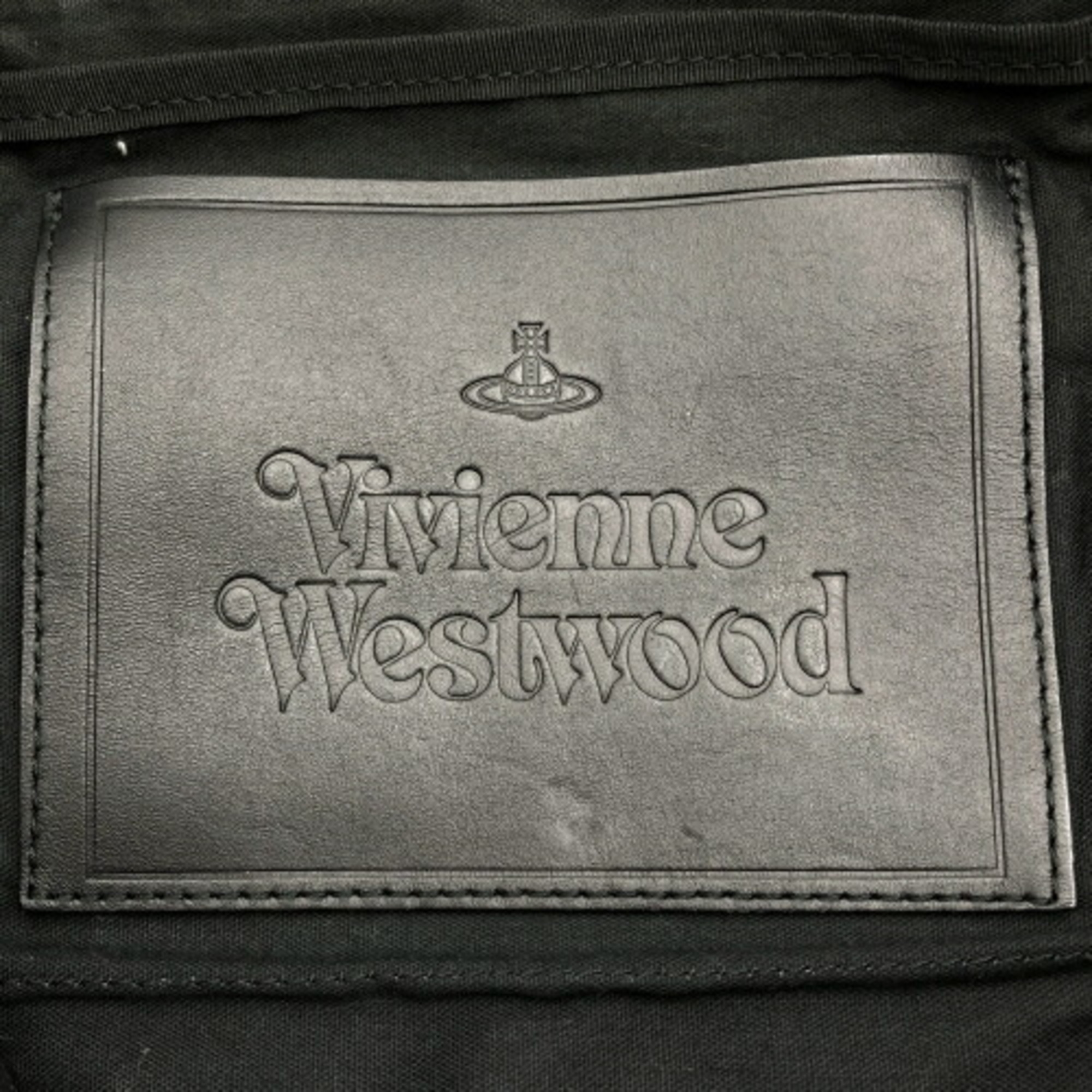 Vivienne Westwood Tote Bag Shoulder Black Leather Women's IT9ZK0KH26AO