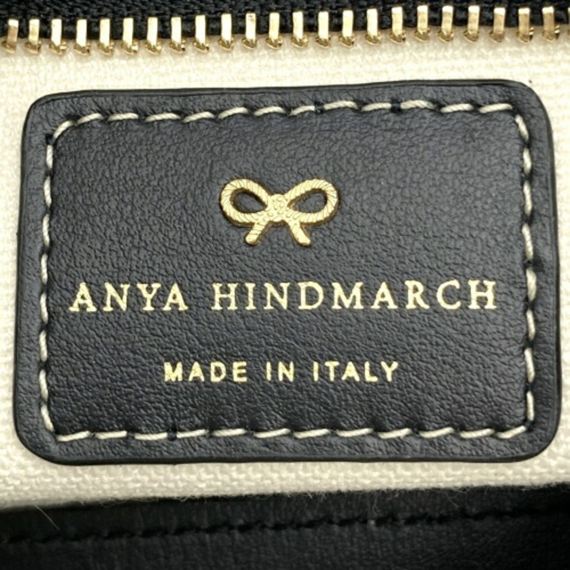 Anya Hindmarch Shoulder Bag Pochette Eyes Black ITF3O4BW2IIO