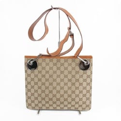 GUCCI 120841 200047 Shoulder bag GG canvas beige ladies