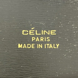Celine shoulder bag handbag carriage hardware black leather ladies CELINE ITV2QN1O2QJW