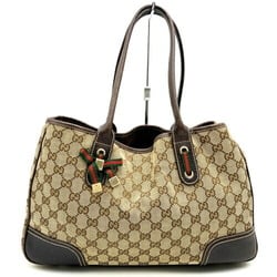 GUCCI Gucci Princy GG Pattern Shoulder Bag Tote Brown Canvas Women's Fashion 163805 ITYC24T85647