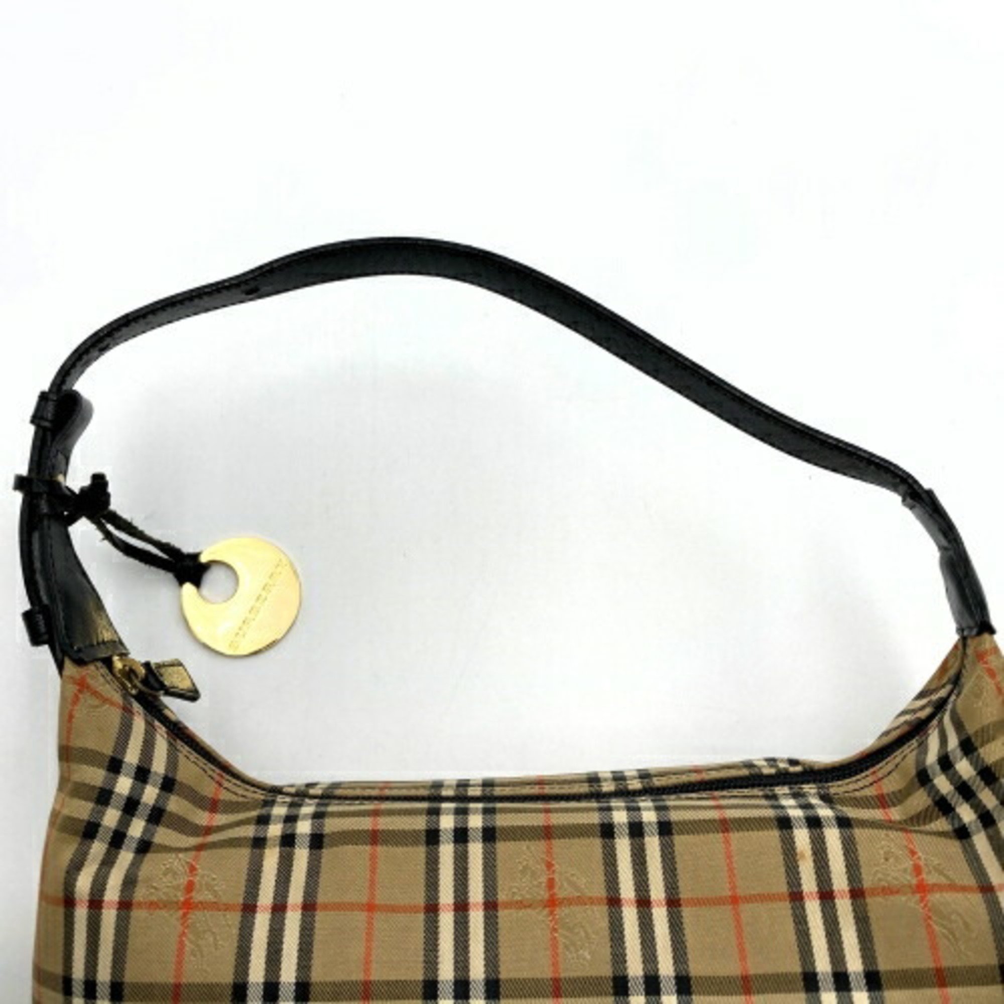 Burberry Handbag Nova Check Shadow Horse Pattern Brown Black Canvas Leather BURBERRY ITHZ72Y7VF8W