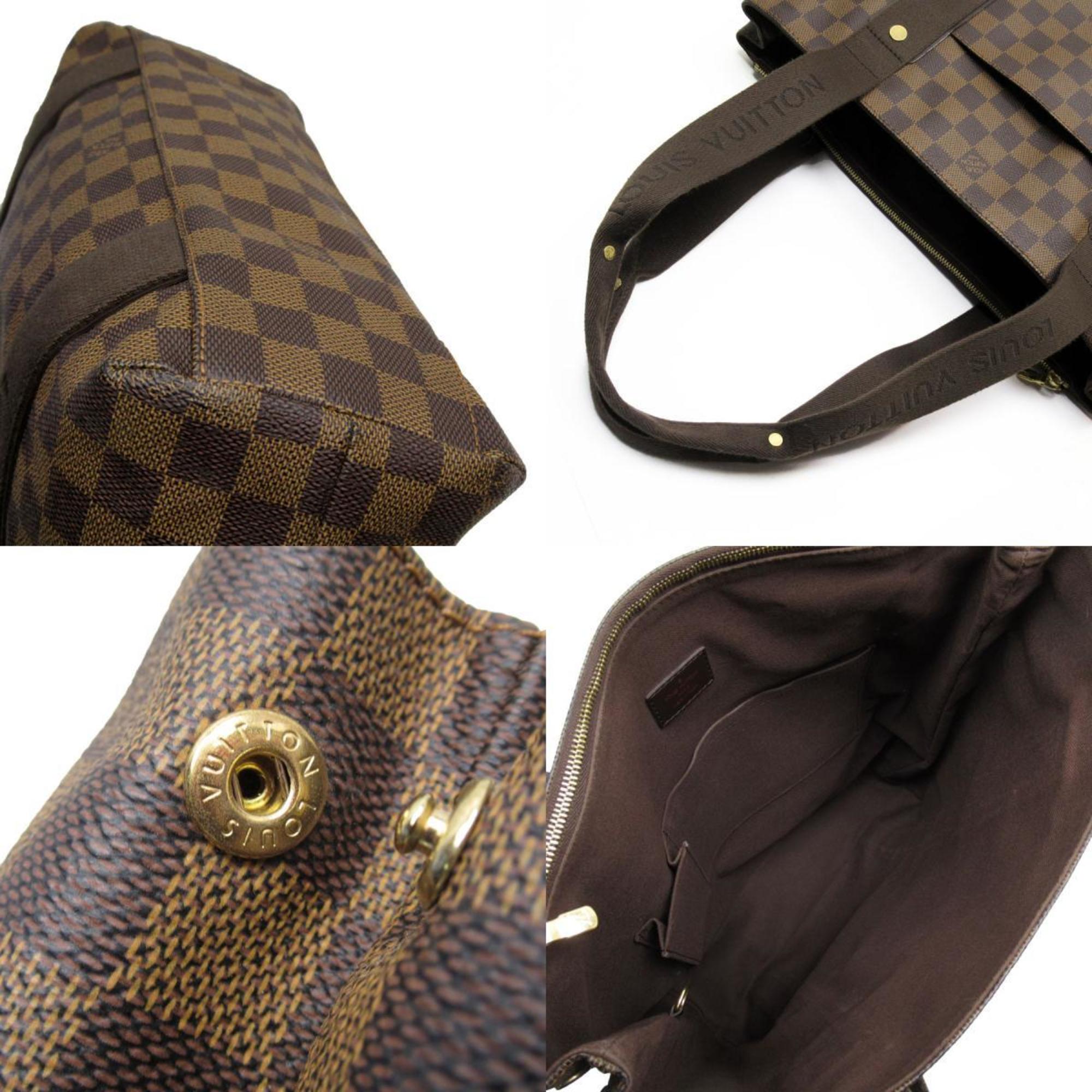 Louis Vuitton LOUIS VUITTON Shoulder Bag Tote Damier Cabas Bobur Canvas Brown Unisex N52006