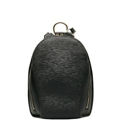 Louis Vuitton Epi Mabillon Rucksack Backpack M52232 Noir Black Leather Ladies LOUIS VUITTON