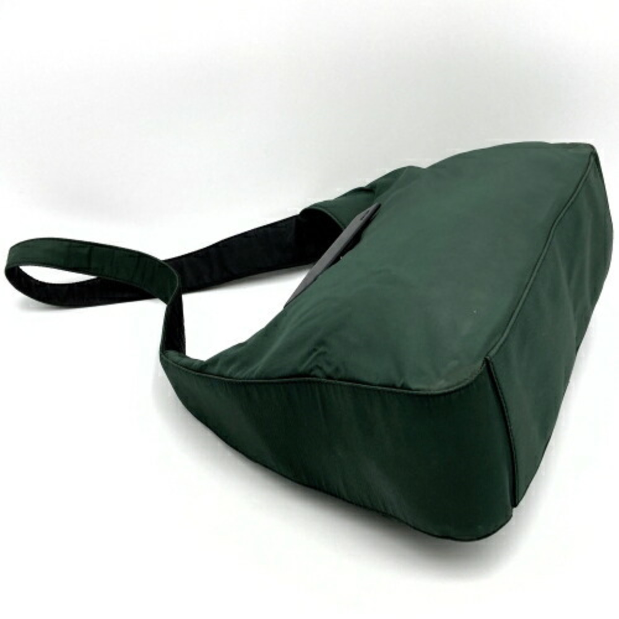 PRADA Prada shoulder bag hobo nylon green khaki ladies men USED IT4SEZJYVKBE