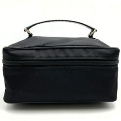 Gucci Vanity Bag Pouch Handbag Bamboo Black Nylon Leather Ladies 032・1956 GUCCI ITXP96PPXQ8H