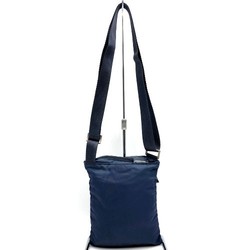 PRADA Prada B7792 Tessuto Shoulder Bag Triangular Plate Gray Blue Nylon Ladies Women's ITV4CZ0JYGWI