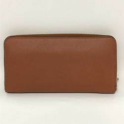 LOEWE Anagram Round C500T12X03 Leather Brown Long Wallet