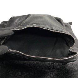 Yves Saint Laurent SAINT LAURENT PARIS Saint Laurent Paris City Backpack All Leather Rucksack Day Bag Black 12468