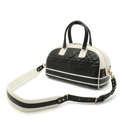 Christian Dior Macrocanage Vibe Bag Shoulder Leather Black M6202OFCA_M911