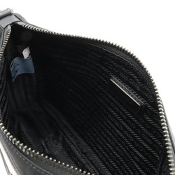 PRADA Prada shoulder bag nylon leather NERO black 2VH113