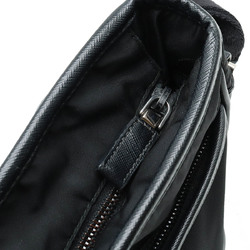 PRADA Prada shoulder bag nylon leather NERO black VA953M