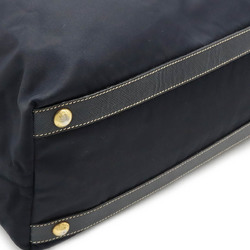 PRADA Prada tote bag shoulder nylon leather navy blue BN1260