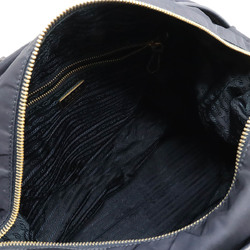 PRADA Prada tote bag shoulder nylon leather navy blue BN1260
