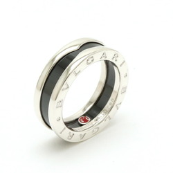 Finished BVLGARI B-zero1 Save the Children Ring SV925 Silver Ceramic Black #51 Daily size approx. 11 346091