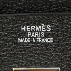 Hermes handbag Birkin 35 □I stamp Vache Liegée black ladies