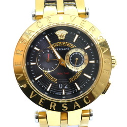 VERSACE V lace dual time watch battery operated VEBV00519 men's
