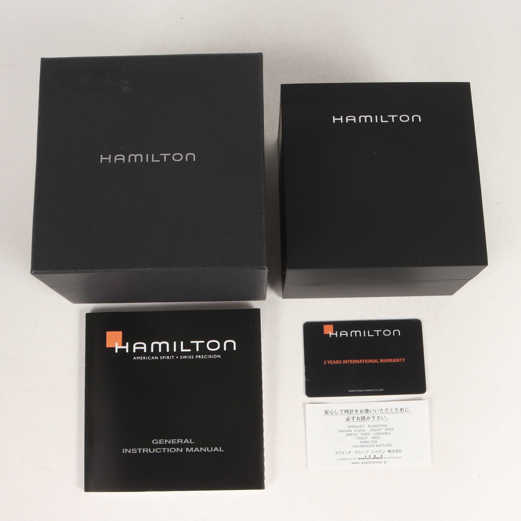 HAMILTON Jazz Master Day Date Automatic Watch H325051 Silver Case Black Belt Men's